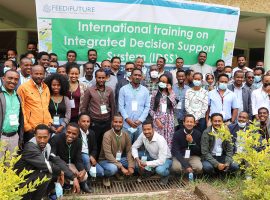 International Training on Integrated Decision Support System (IDSS) held at the Campus of the College of Medical and Health Sciences in Harar from September 20-24, 2021