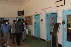 Assistance Professor Tilahun shiferaw Showing online resource in professor Gabisa Library