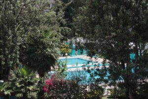 Swimming Pool Back Africa Center of Excellence or Afran Kello Hall